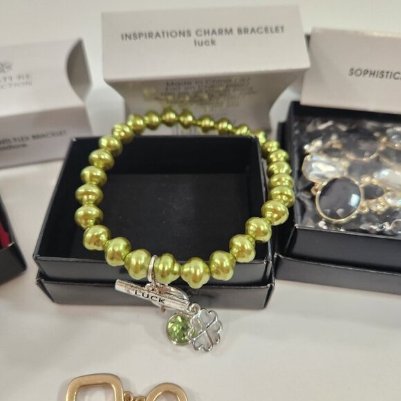 Avon Bracelet Lot Unique Elements Inspiration Enchanting Evening Statement - Picture 4 of 9